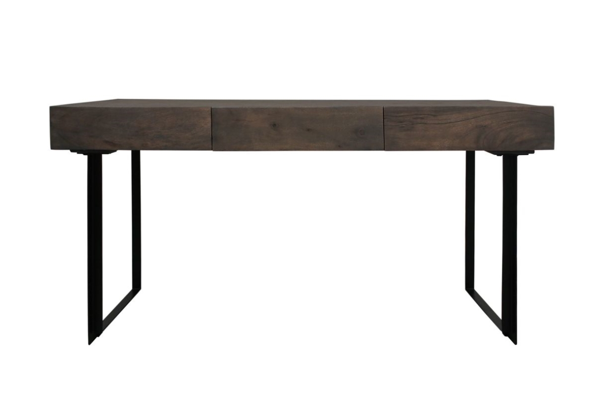 78107003 Benedict Grady 3-Drawer Desk - Gray Wash