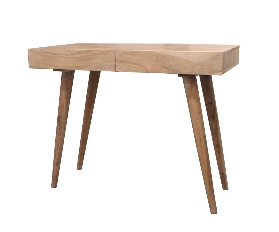 78107004 Benedict Gray 2-Drawer Desk - Light White Wash
