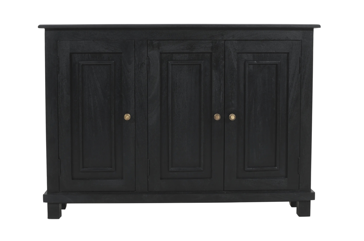 99109014 Jensen 3-Door Sideboard - Dark Charcoal Grey