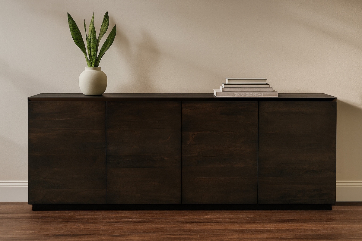 77009022 Flagstaff 4 Door Sideboard - Barista Brown