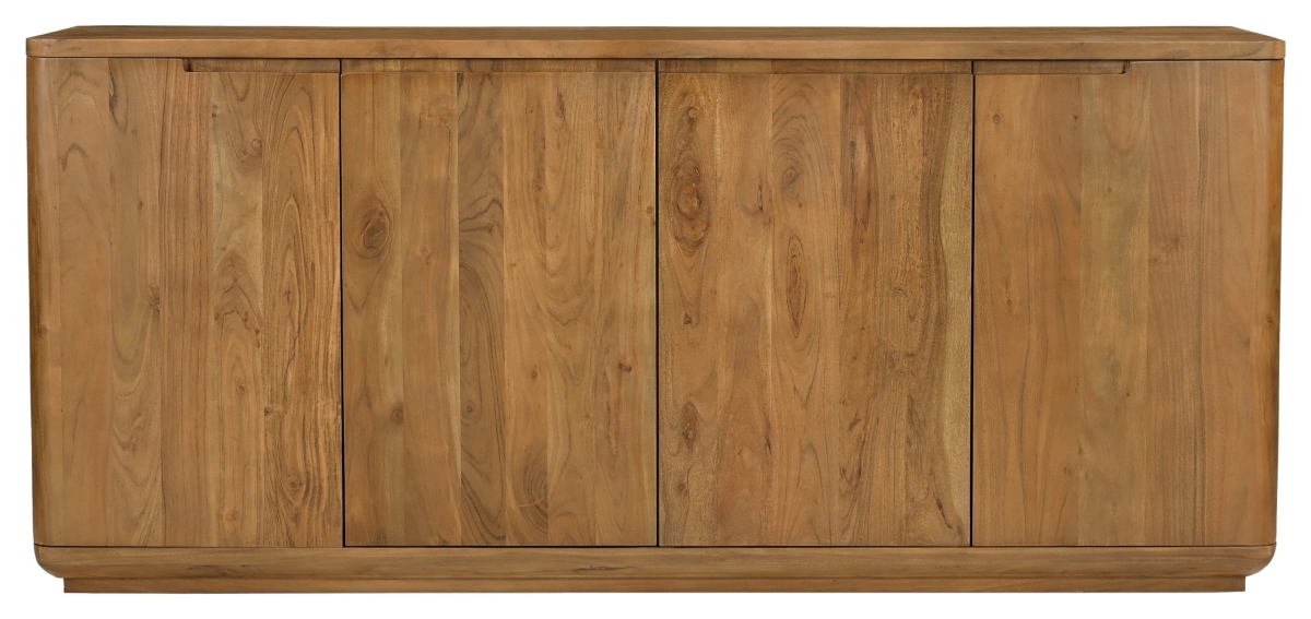 77509012 Bernard 4 Door Sideboard, Acacia Tan