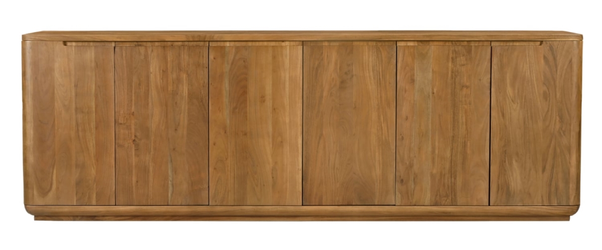 77509013 Bernard 6 Door Sideboard, Acacia Tan