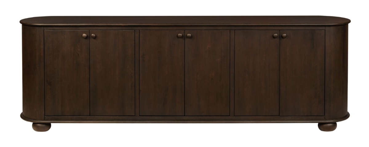 69009021 Astrid 6 Door Sideboard in Barista Brown