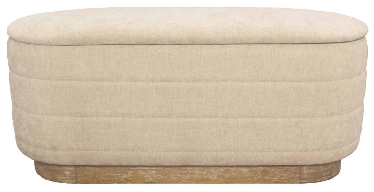 88010026 Jackie Storage Bench in Beige