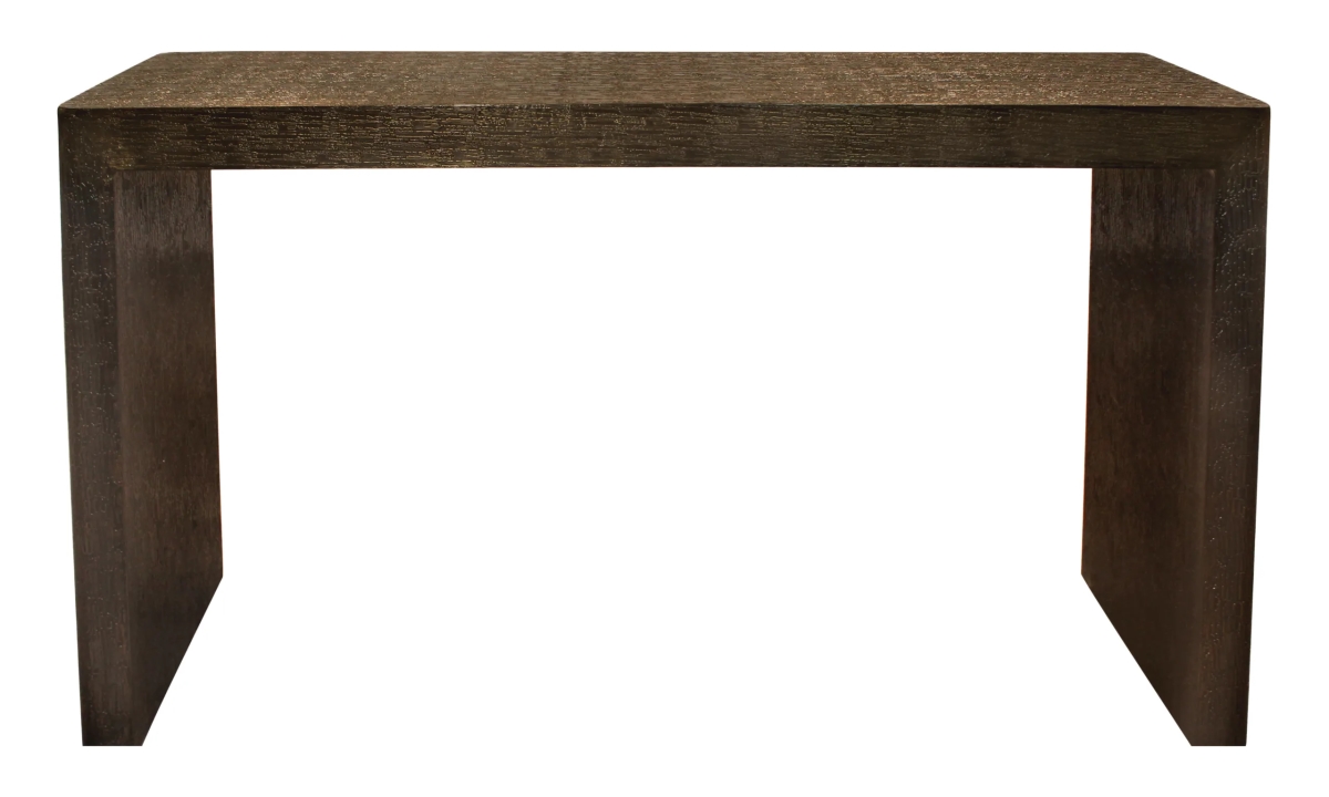 60205002 46 in. Landon Console Table - Stamped Brass