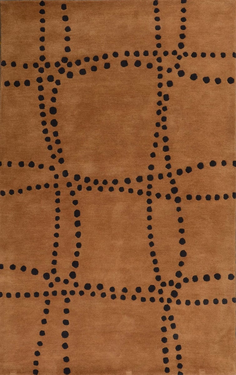 SW02-BRN-1808 7 ft. 9 in. x 9 ft. 9 in. Samba Rectangle Area Rug - Brown