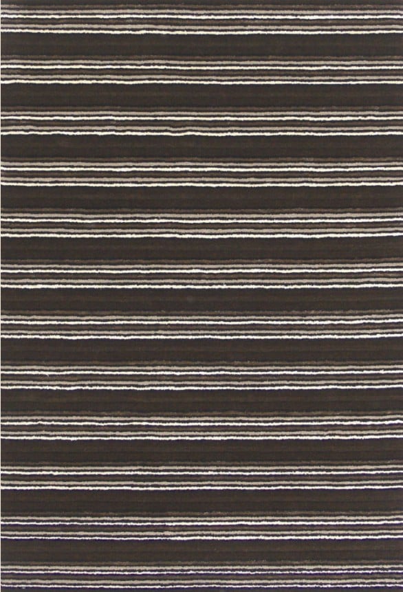SW03-BRN-1814 7 ft. 9 in. x 9 ft. 9 in. Samba Rectangle Area Rug - Brown