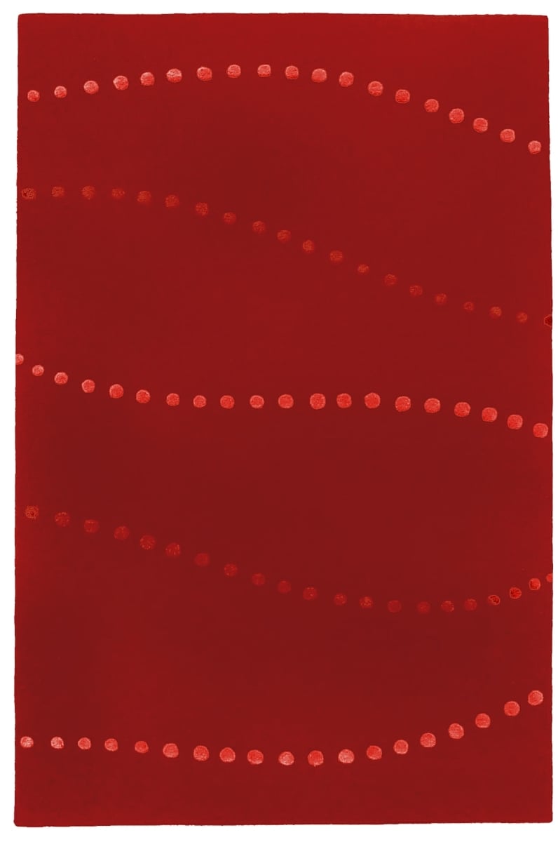 SW04-RED-1818 1 ft. 6 in. x 1 ft. 6 in. Samba Rectangle Area Rug - Red