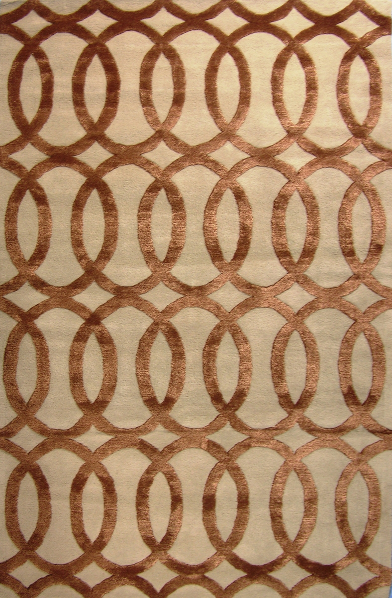 SW11-BGE-3250 5 x 8 ft. Samba Rectangle Area Rug - Beige
