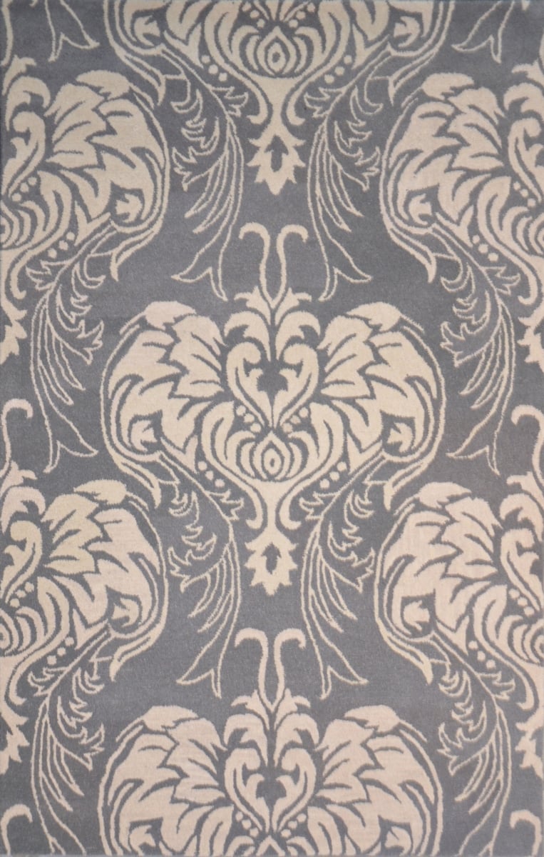TU03-GRY-6711 8 x 11 ft. Trevi Rectangle Area Rug - Gray