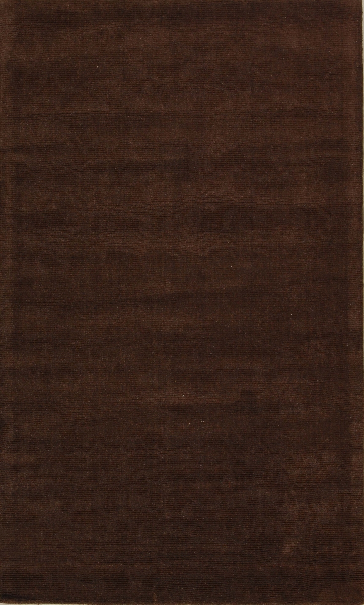 VE01-CHO-4013 5 x 8 ft. Vera Rectangle Area Rug - Chocolate
