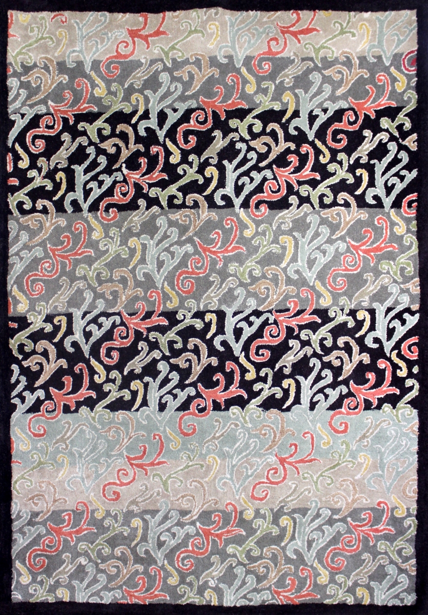 ZE18-MLT-1018 5 x 8 ft. Zuri Rectangle Area Rug - Multi Color