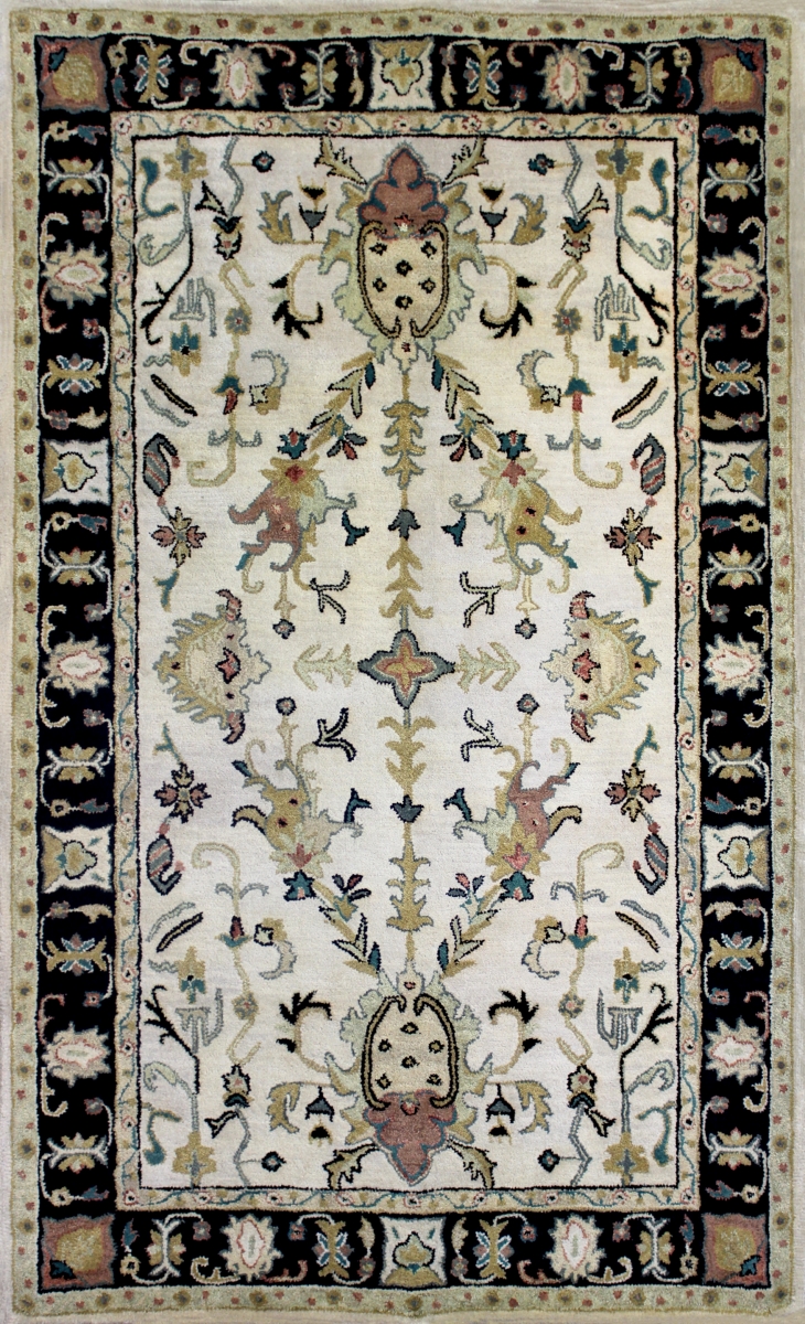 ZE22-BGE-1022 5 x 8 ft. Zuri Rectangle Area Rug - Beige