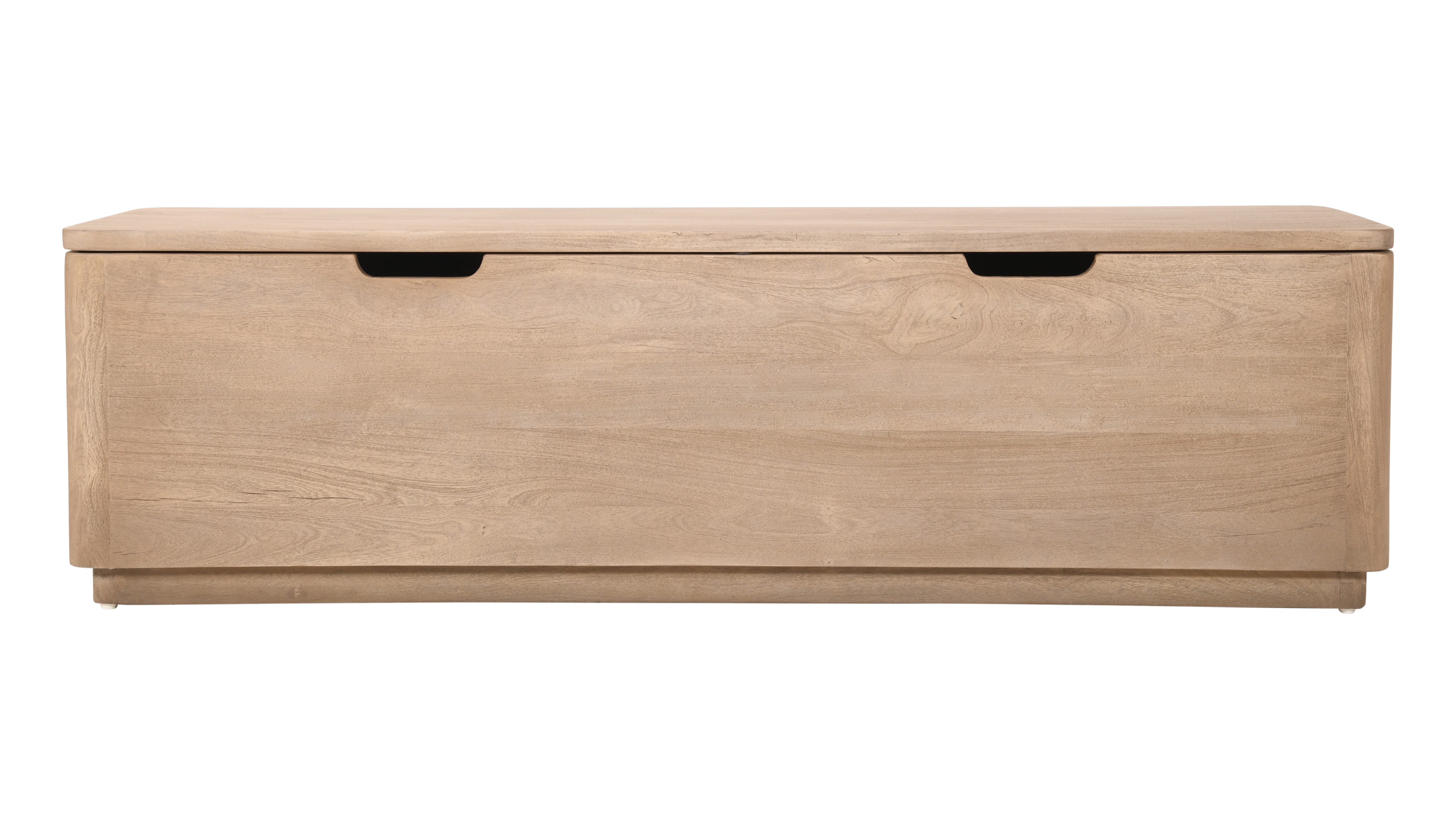 95210001 Argyle Storage Bench/Cocktail Table in Light Ash Ivory Reclaimed Wood