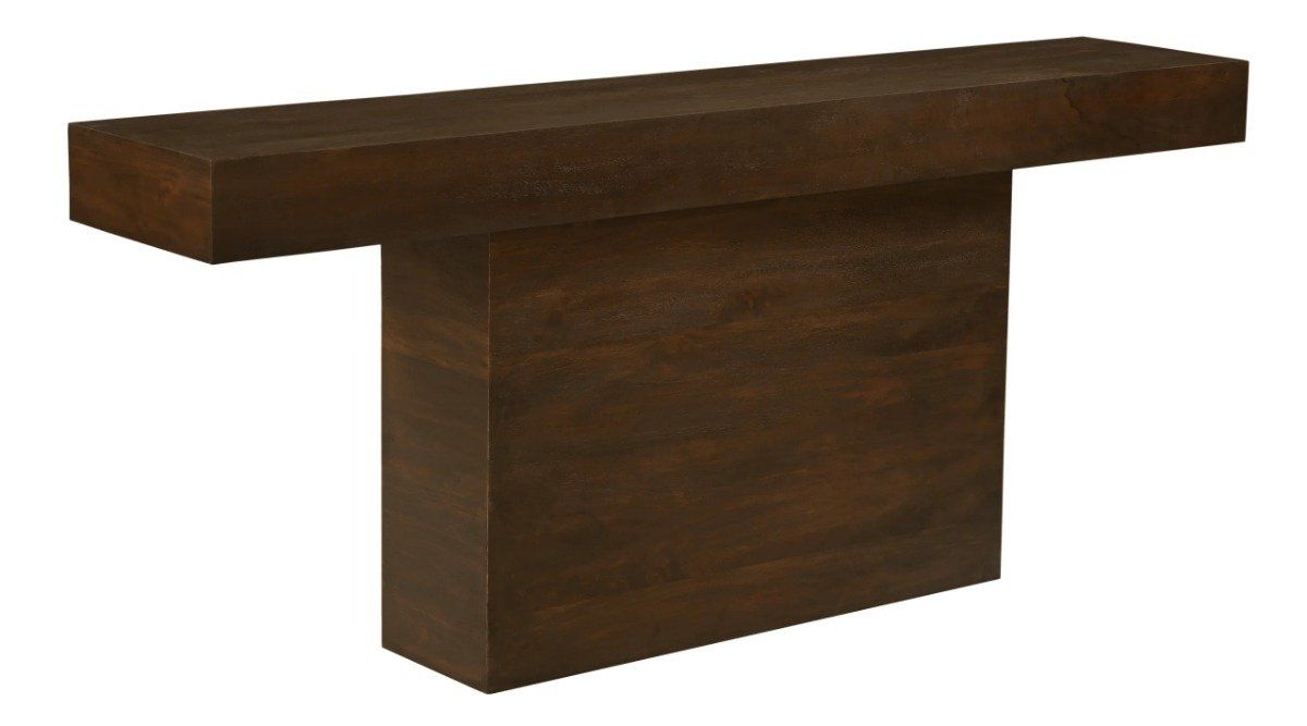 77005021 30 x 72 x 14 in. Flagstaff Console Table, Barista Brown