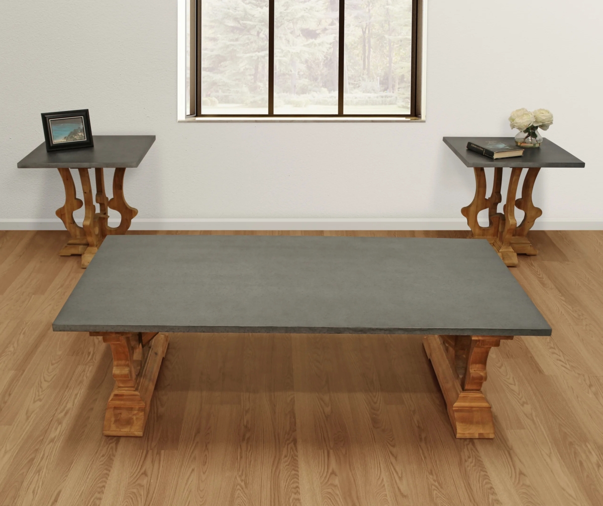 Bailey-Living-Room-Set-2 Living Room Set with 2 End Tables & Cocktail Table - 3 Piece