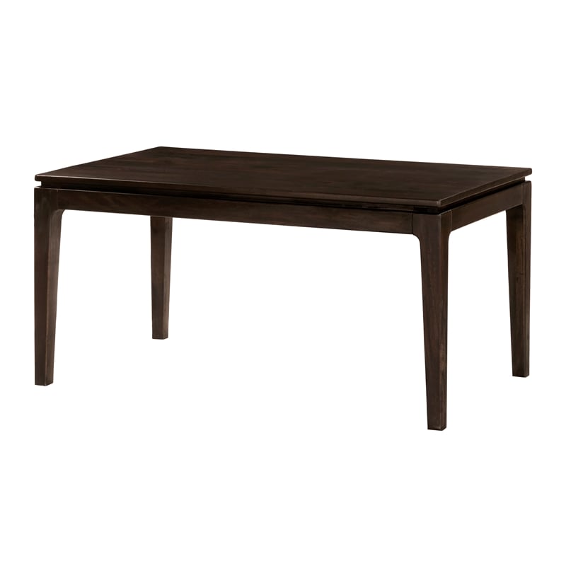 77702031 Cassandra Small Rectangular Dining Table in Barista Brown