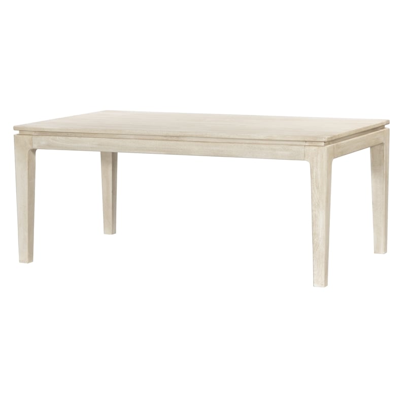 77702036 Cassandra Large Rectangular Dining Table in Stone Natural