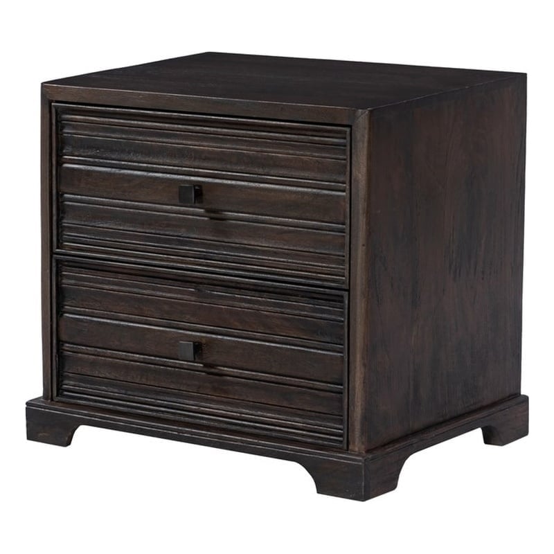 91014002 Carmenita 2-Drawer Might Night Stand - Rich Umber