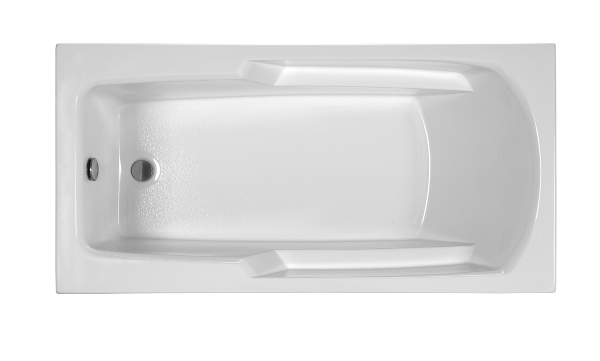 Picture of Reliance Baths R6030ERRA-B Rectangular End Drain Air Bath, Biscuit - 60 x 29.75 x 17.375 in.
