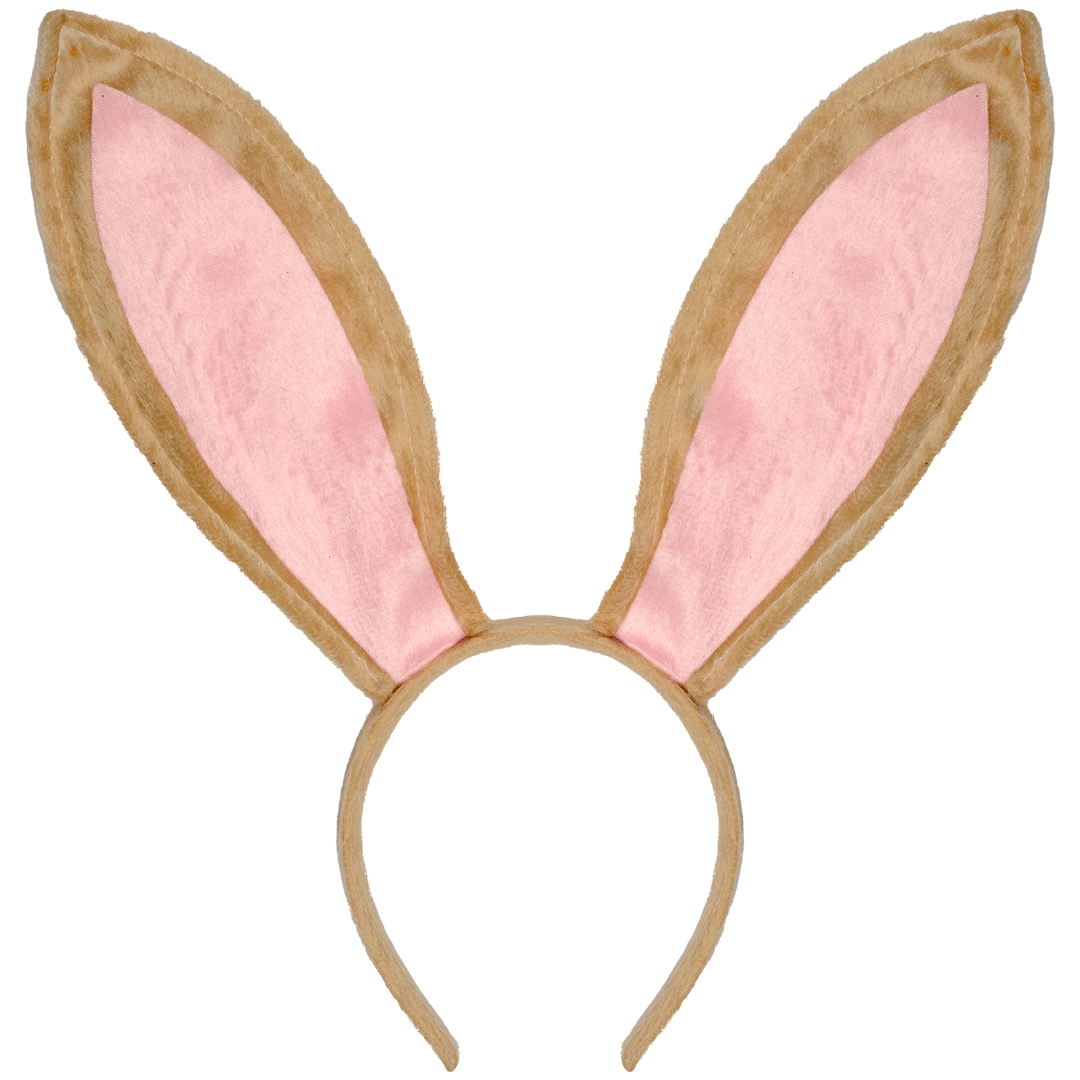 Picture of Funcredible Bunny_H_Lola Funcredible Easter Mellow Bunny Ears Headband - Rabbit Ears Headband - Easter Bunny Costume Accessories - Bendable Bunny Ears for Kids and Adult