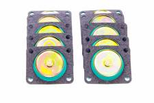 30CC Accelerator Pump Diaphragms - Black - Pack of 10 - Corrosion Resistant