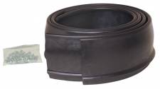 Screw-In Rubber Flexy Flares - Black - 4.25 x 58 in. - Durable Design