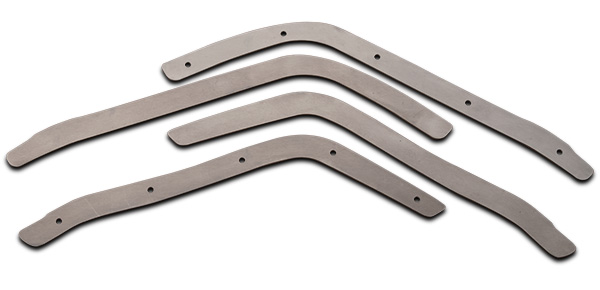 Nose to Fender Backup Plate Kit for 2019 LM - 2 Piece