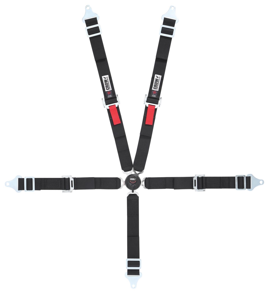 11174A 2 in. Cam Lock Black Pull Up 5 Point Harness