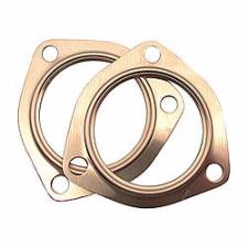3.50 in. Copper Collector Gaskets - Set of 2