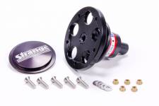 STGQ1200 Quick Release Hub with  Horn Button, Black Anodize