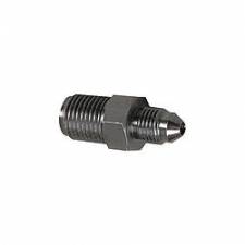 No. 3 to 0.5-20 in. Adapter Fitting, Stainless -Natural