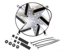 PRM19112 12 in. Push & Pull 3300 CFM Paddle Blade High Performance Electric Cooling Fan