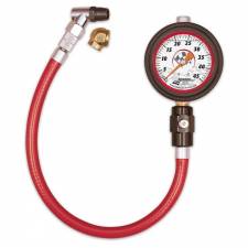 52-52012 2.5 in. Liquid Filled 2 Glow in the Dark Tire Gauge - 0-45 PSI