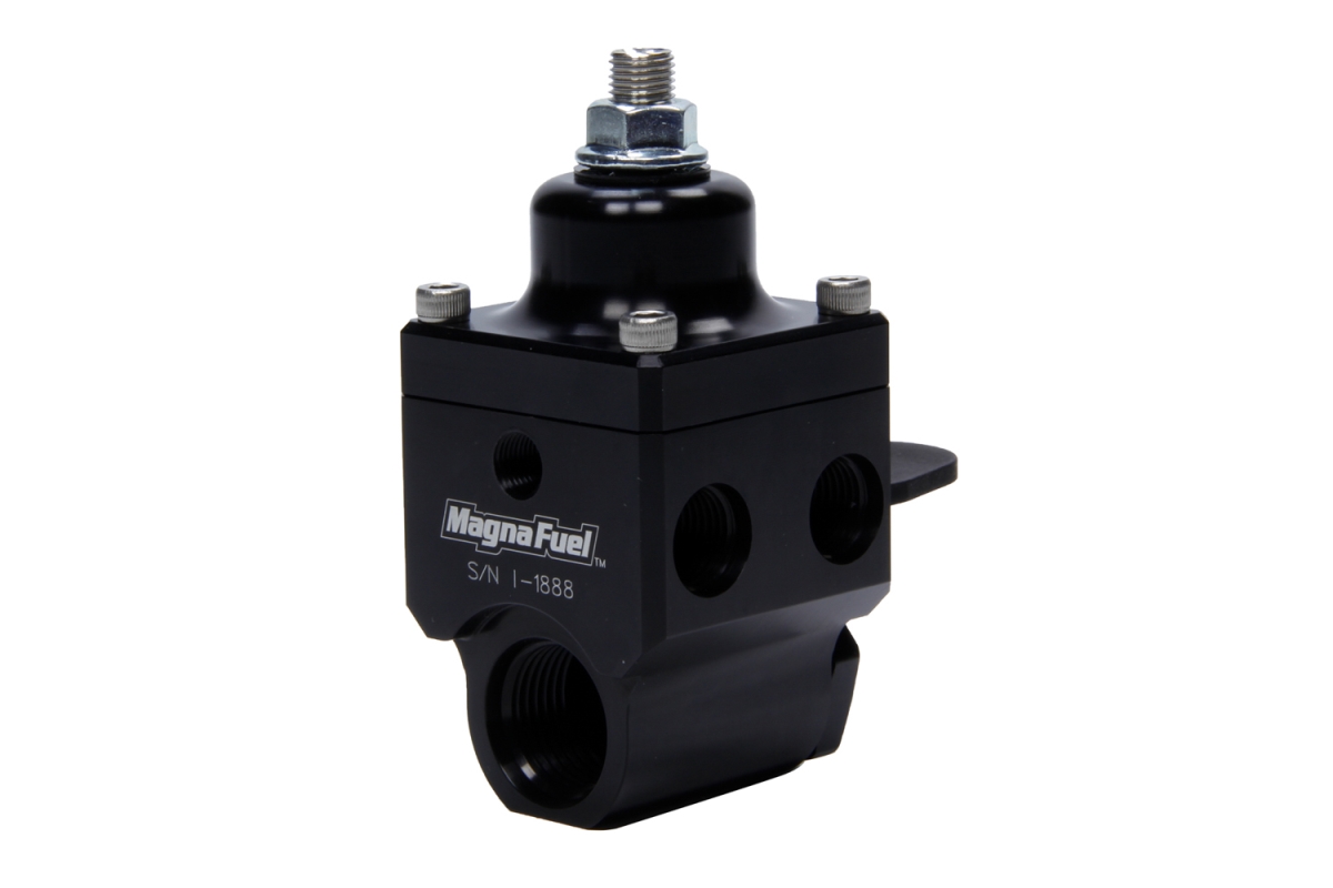 MP-9450-BLK 4-Port Fuel Regulator, Black