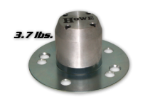 205496 5 x 5 in. Drive Flange Steel Hubs