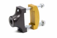 23650 Aluminum Bracket Clamp-On Gold Anodize Frame Mount Sway Bar