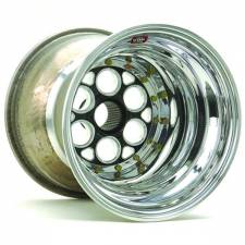 15 x 15 in. Black Center Magnum Sprint Spline Inner Beadlock Wheel, 42 Spline - 5 in. Back Spacing