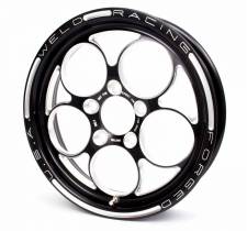 15 x 3.5 in. 1.75 in. Backspace 5 x 4.75 in. Bolt Pattern Magnum 2.0 Wheel, Black Anodize