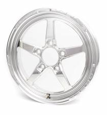 WEL88-15272 15 x 3.5 in. 2.25 in. Backspace 5 x 4.75 in. Bolt Pattern Aluminum Alumastar 2.0 1 Piece Wheel, Polished