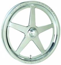 17 x 4.5 in. 2.25 in. Backspace 5 x 4.75 in. Bolt Pattern Aluminum Alumastar 2.0 Wheel, Polished