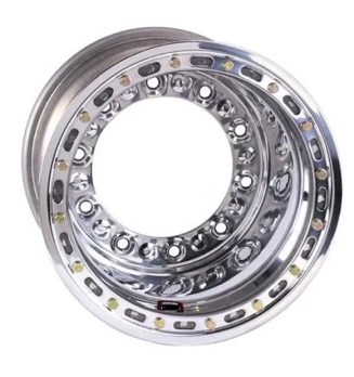 15 x 3.5 in. 1.75 in. Back Spacing Anglia Full Throttle Wheel