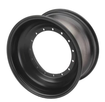 15 x 8 in. 4 in. Back Spacing Direct Mount No Cover All Wheel, Black