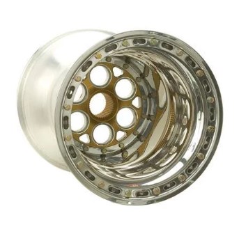 15 x 18 in. 42 Spline 6 in. Back Spacing Bead-Loc Wheel with Cover