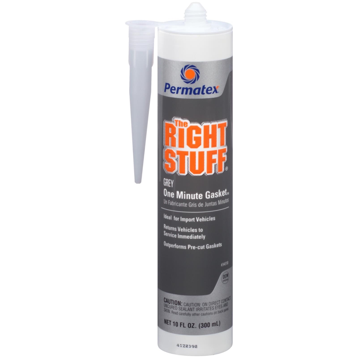 10 oz Right Stuff Gasket Maker Tube Grey