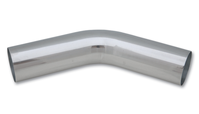 2.25 in. O.D. Aluminum 45 deg Bend - Polished