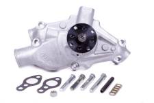 0.75 in. Shaft Short Design Revised Impeller Entry High Performance Mechanical Water Pump for 1955-1995 Small Block Chevy 0.75 Pilot Hub