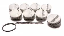 SRP138101 4.16 in. Bore 5cc Flat Top Piston Set for Small Block Chevy -  SPORTSMAN RACING PRODUCTS