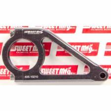 SWE405-10210 4.37 in. Black Aluminum Dash Bracket - Pair