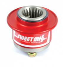 SWE801-70031 Red Steering Wheel Quick Release Hub for  Adjustable Steering Column - Aluminum